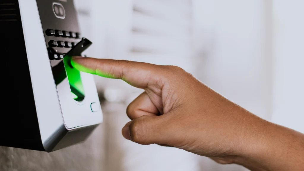 an image of a biometric locks for doors.